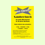 Mikrofasertuch, SAUBERTUCH, weiß