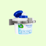 Wandhalter, Halterung für Wipes / Vliesrolle / bümedes, 100% PET, Desinfektions-Wipes, Desi-Wipes, Desinfektionstücher, Vliestücher, Clean Wipes – Bild 2