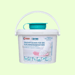 Spendereimer folimedes , Volumen 3,4 Liter für Desinfektions-Wipes, Desi-Wipes, Clean Wipes, Vliesrollen, Desinfektionstücher, Vliestücher
